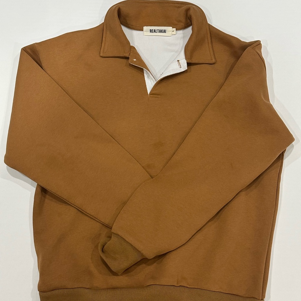 Realtakai Button Placket Pull Over - image 6